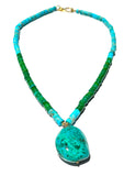 A Week in Bora Bora Turquoise Necklace