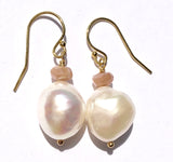Peachy Pearl Earrings