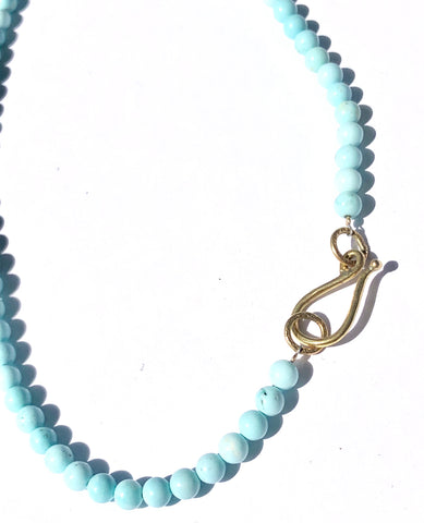 Simple Beauty Turquoise Necklace