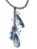 Moonstone, Dendrite Opal & Labradorite Necklace