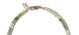 Moss Aquamarine & Pearl Choker Necklace