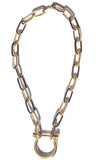 Classic with a Twist Gold Necklace
