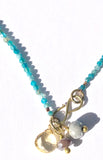 Delicate Blue Chrysacola Necklace