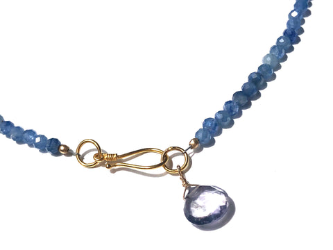Hint of Lavender Kyanite Necklace