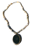 Neutral Not Boring Dendrite Opal Necklace