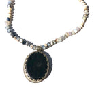 Neutral Not Boring Dendrite Opal Necklace