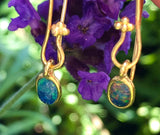Delicate Opal Earrings