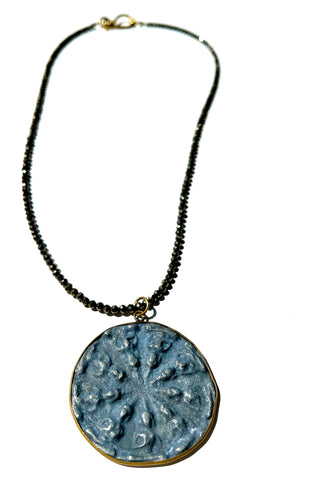Love Yourself Pyrite Buddha Necklace