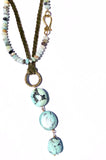 Modern Cowgirl Turquoise Necklace