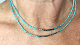 Double Your Pleasure Turquoise Necklace