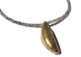 Brass & Labradorite Cinta Necklace
