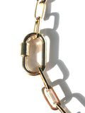 Luxe Lock Bold Gold Necklace